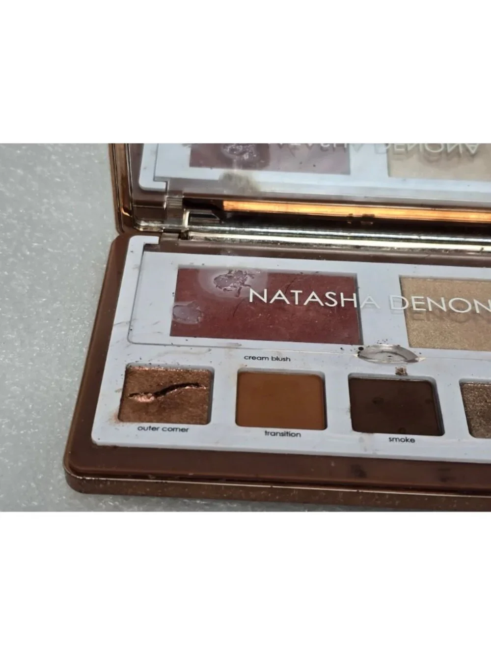 Natasha Denona Glam Face Palette Eye & Cheek Essentials Multi-Use Damaged